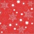  ORNAMENTS IN STARS red neg., Ambiente