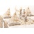 CHRISTMAS DREAMS gold-weiss 80x80 Linclass, MANK SH