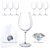 POHÁR na víno transparent 510 ml, Mank