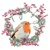 ROBIN IN WREATH, Ambiente