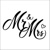  MR & MRS black, Ambiente