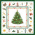 13x21 CHRISTMAS EVERGREEN white, Ambiente