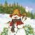 SNOWMAN & BIRDS, Ambiente