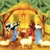  WEIHNACHTSKRIPPE - NATIVITY SCENE  40x40 Linclass, Mank