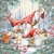  GNOMES IN SNOWY FOREST, Ambiente