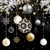  CHRISTMAS BAUBLES black, Ambiente