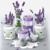 LACE FLOWER POTS WITH LAVENDER, Maki