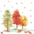 HERBSTWALD 40x40, Mank