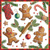 Tray melamine 13x21 cm Gingerbread cookies
