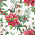 Double-walled glass 0.2 L Christmas florals