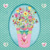 BRIGHT FLOWERS 33x33, Gomar