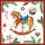 CLASSIC ROCKING HORSE white 25x25, Ambiente