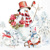 SPORTY SNOWMEN 40x40, Ambiente