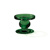 Standing candle holder small dark green