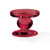 Standing candle holder small red