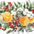 Table runner 40x150 cm Winter oranges, Ambiente