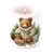 Candle medium Cuddle bear