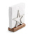 Napkin holder Star silver, Ambiente
