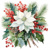POINSETTIA BOUQUET white, Ambiente