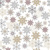 SNOWFLAKES ALL OVER white, Ambiente