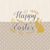 EMBROIDERY EASTER taupe 33x33, Ambiente