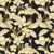 BEAUTIFUL FLORAL PATTERN black 40x40/50 Airlaid, PAW