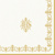 IHS MONOGRAM 40cmx24m  Airlaid, PAW
