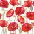 POPPY ALL OVER white 33x33, Ambiente