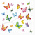 COLORFUL BUTTERFLIES 33x33, Ambiente