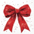 FANCY BOW red/white, Ambiente