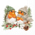 WARMLY DRESSES ROBINS 33x33, Ambiente