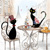 CATS IN PARIS 33x33, Ambiente