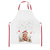 TEDDY´S GIFT white 70x85  - vianočná zástera, Ambiente