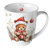 TEDDY´S GIFT white 70x85  - vianočná zástera, Ambiente